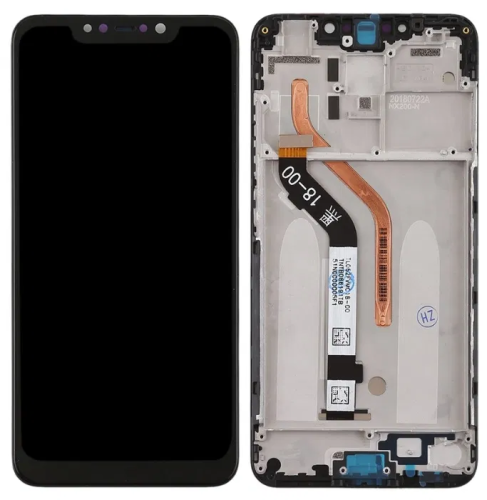 Display LCD e touch c/ frame Xiaomi Pocophone F1 preto